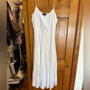 NWOT white maxi dress